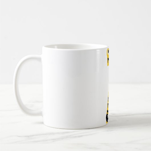 Tasse des Buchstaben Z (Links)