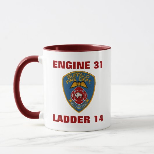 Tasse des Büffel-Feuer-E31/L14 (Links)