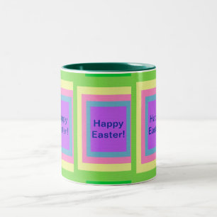 Tasse des bunten Happy Oster