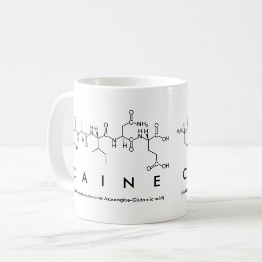 Tasse des Caine-Peptids (Vorderseite Links)