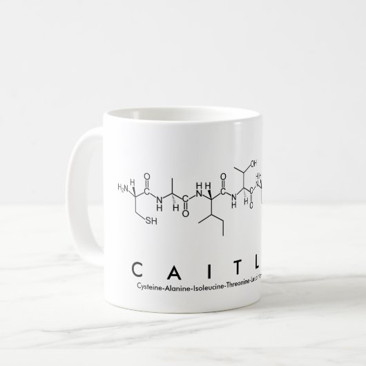 Tasse des Caitlan-Peptids (Vorderseite Links)