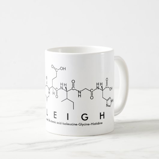 Tasse des Caleigh-Peptids (VorderseiteRechts)