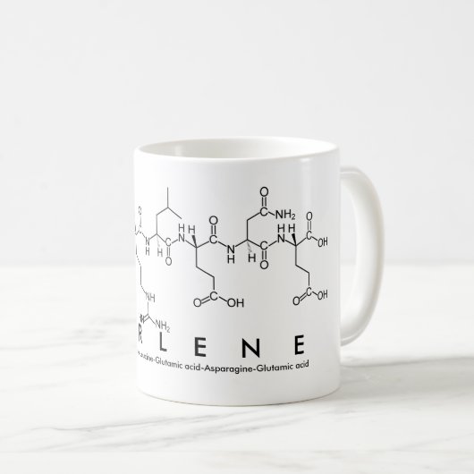 Tasse des Carlene-Peptids (VorderseiteRechts)