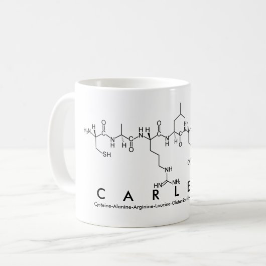 Tasse des Carlene-Peptids (Vorderseite Links)