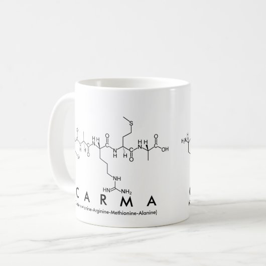 Tasse des Carma-Peptids (Vorderseite Links)