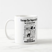 Tasse des Cartoon für die Fahrzeugwartung (Links)