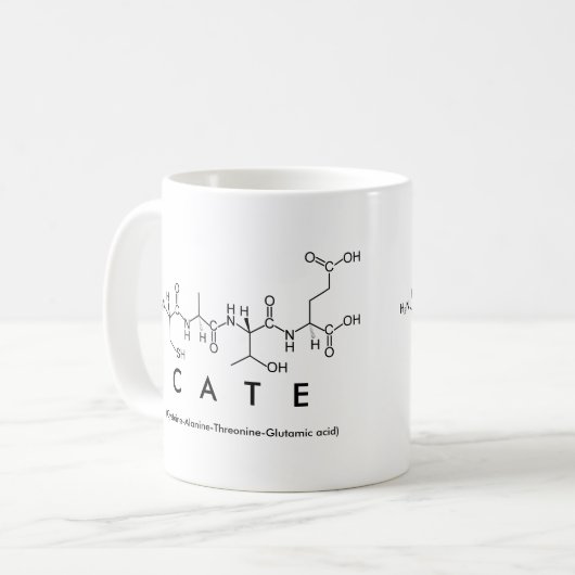 Tasse des Cate-Peptids (Vorderseite Links)