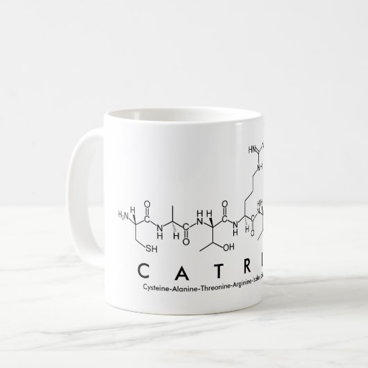 Tasse des Catrina-Peptids (Vorderseite Links)
