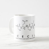 Tasse des Cecilie-Peptids (Vorderseite Links)