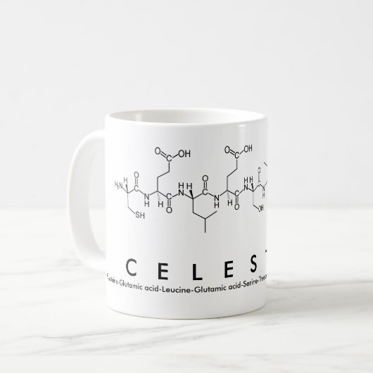 Tasse des Célestine-Peptids (Vorderseite Links)