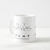 Tasse des Champ-Peptids (Vorderseite Links)