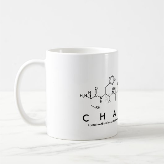 Tasse des Chandra-Peptids (Links)