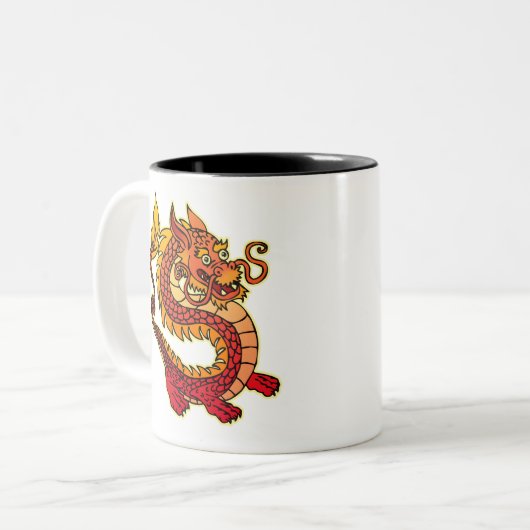 Tasse des Chinesischen Drachen (Vorderseite Links)