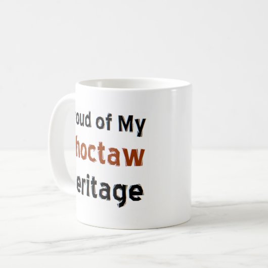 Tasse des Choctai-Erbes (Vorderseite Links)