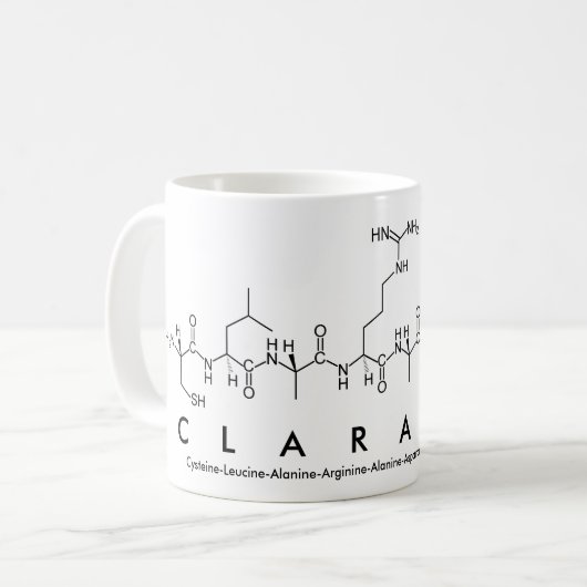 Tasse des Clarance-Peptids (Vorderseite Links)