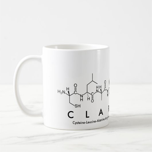 Tasse des Clarance-Peptids (Links)