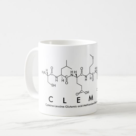 Tasse des Clement-Peptids (Vorderseite Links)
