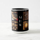 Tasse des Coffee Lover auf das Monogramm 1 (Zentrum)