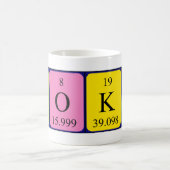 Tasse des Cookies-Periodennamens (Mittel)