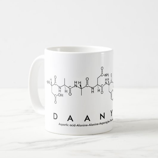 Tasse des Daanyaal-Peptids (Vorderseite Links)