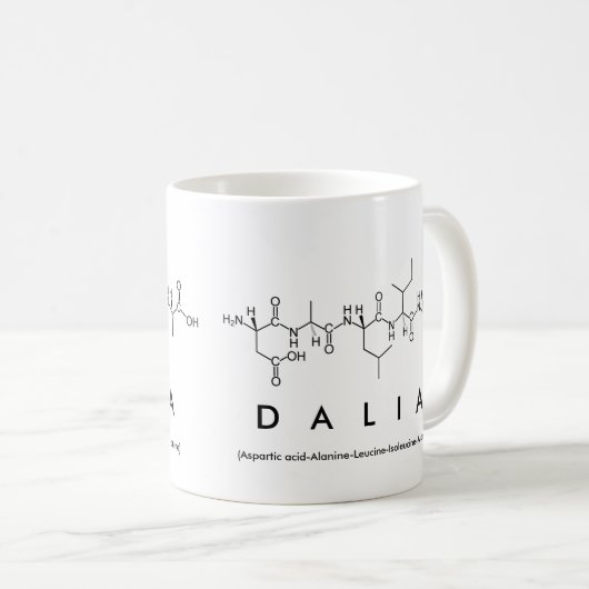 Tasse des Dalia-Peptids (VorderseiteRechts)