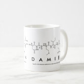 Tasse des Damien Peptids (VorderseiteRechts)