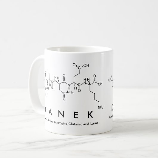 Tasse des Danek-Peptids (Vorderseite Links)