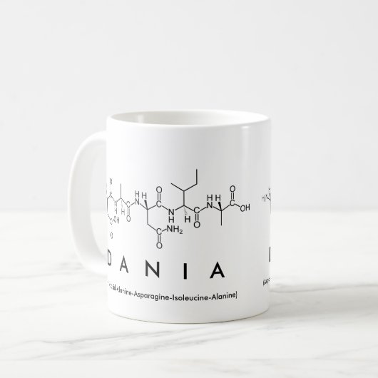 Tasse des Dania Peptids (Vorderseite Links)