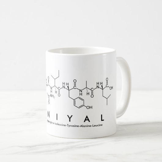 Tasse des Daniyal Peptids (VorderseiteRechts)