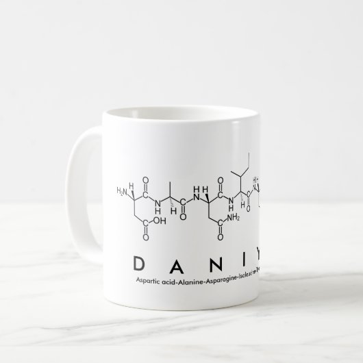 Tasse des Daniyal Peptids (Vorderseite Links)