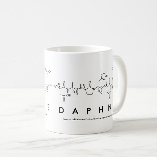 Tasse des Daphne-Peptids (VorderseiteRechts)