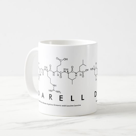 Tasse des Darell-Peptids (Vorderseite Links)