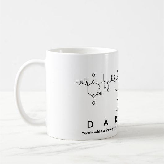 Tasse des Darlene-Peptids (Links)