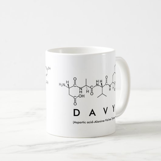 Tasse des Davy-Peptids (VorderseiteRechts)