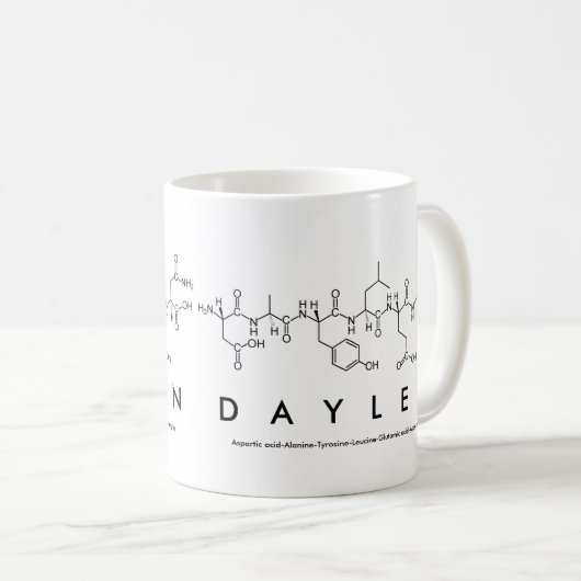 Tasse des Daylen-Peptids (VorderseiteRechts)