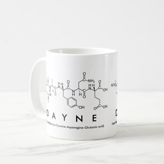 Tasse des Dayne-Peptids (Vorderseite Links)