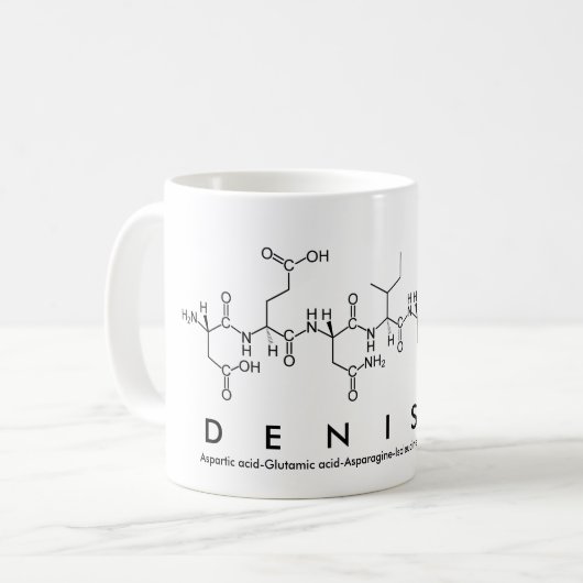 Tasse des Denisha-Peptids (Vorderseite Links)