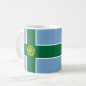 Tasse des Derbyshire-Kaffees (Vorderseite Links)