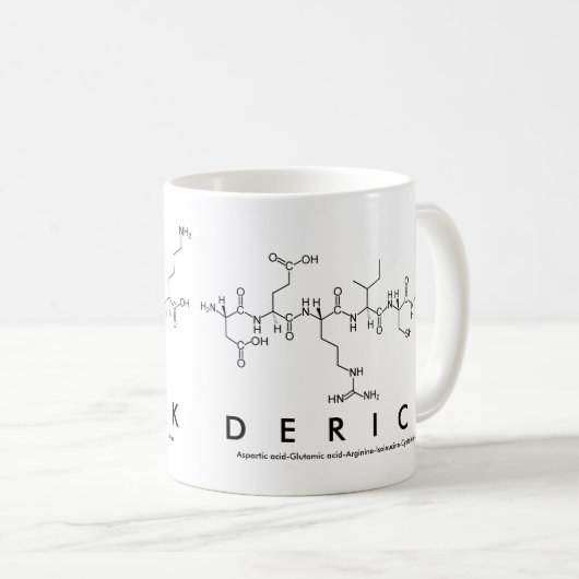 Tasse des Derick-Peptids (VorderseiteRechts)