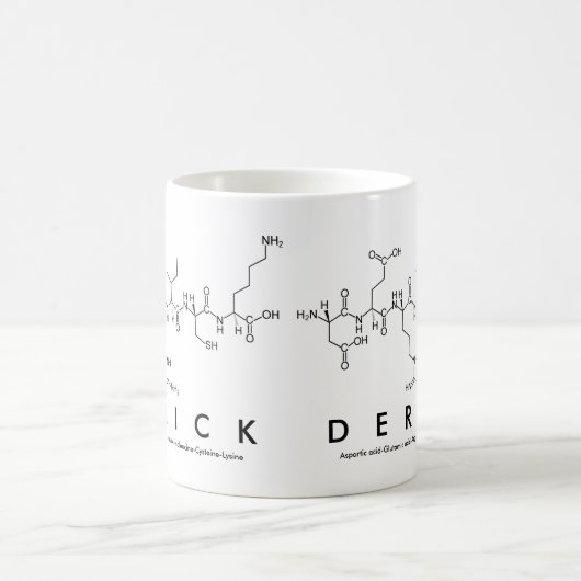 Tasse des Derick-Peptids (Mittel)