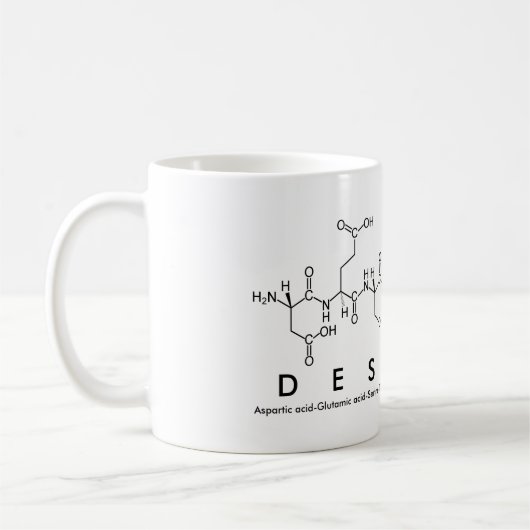 Tasse des Destini-Peptids (Links)
