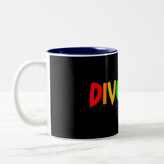 Tasse des Diversity-(Regenbogen) - besonders (Links)
