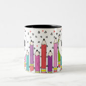 Tasse des Doodle-Logos (Mittel)