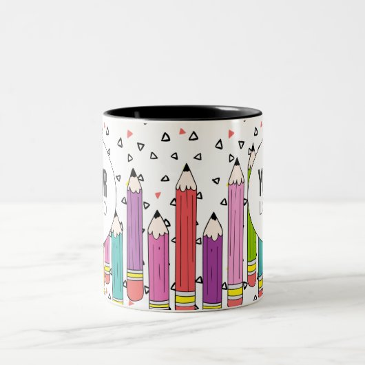 Tasse des Doodle-Logos (Mittel)