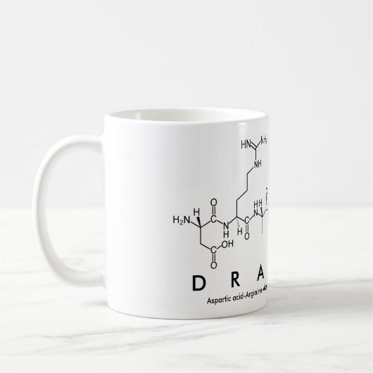 Tasse des Dragana-Peptids (Links)