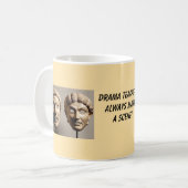 Tasse des Drama-Lehrers (Vorderseite Links)