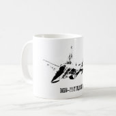 Tasse des Drehpunkt-MiG29 (Vorderseite Links)