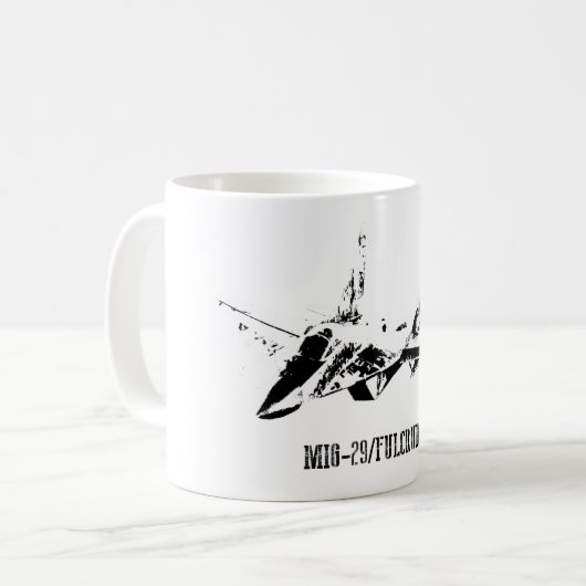 Tasse des Drehpunkt-MiG29 (Vorderseite Links)