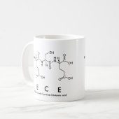 Tasse des Ece-Peptids (Vorderseite Links)