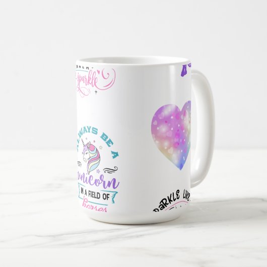 Tasse des Einhorns (VorderseiteRechts)